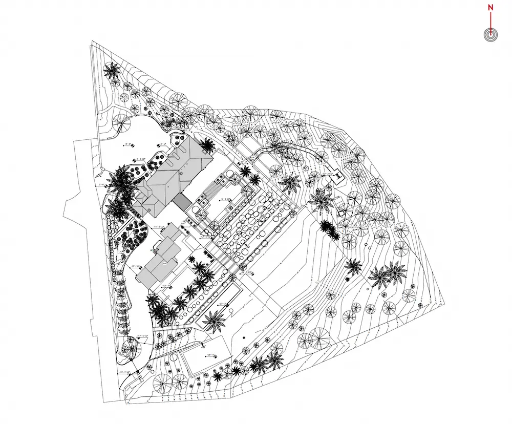 GPRS 2D CAD Site Plan