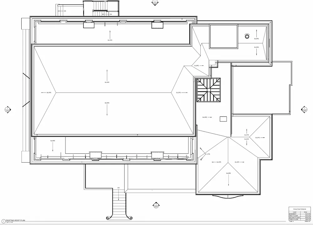 GPRS 2D Roof Plan