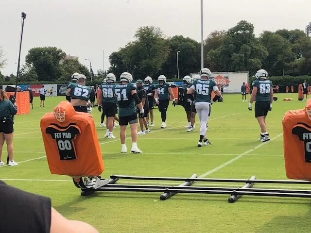 GPRS Scans at Philadelphia Eagles' Stadium, Training Camp