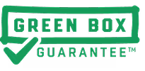 A green logo for a green box guarantee. - GPRS Images