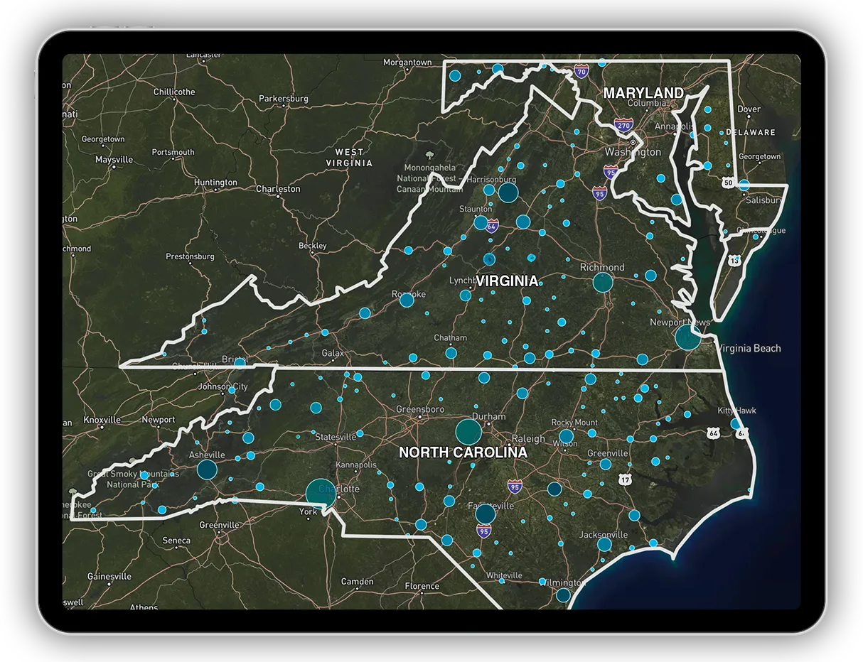 SiteMap Desktop Image -I mproved User Interface & Experience