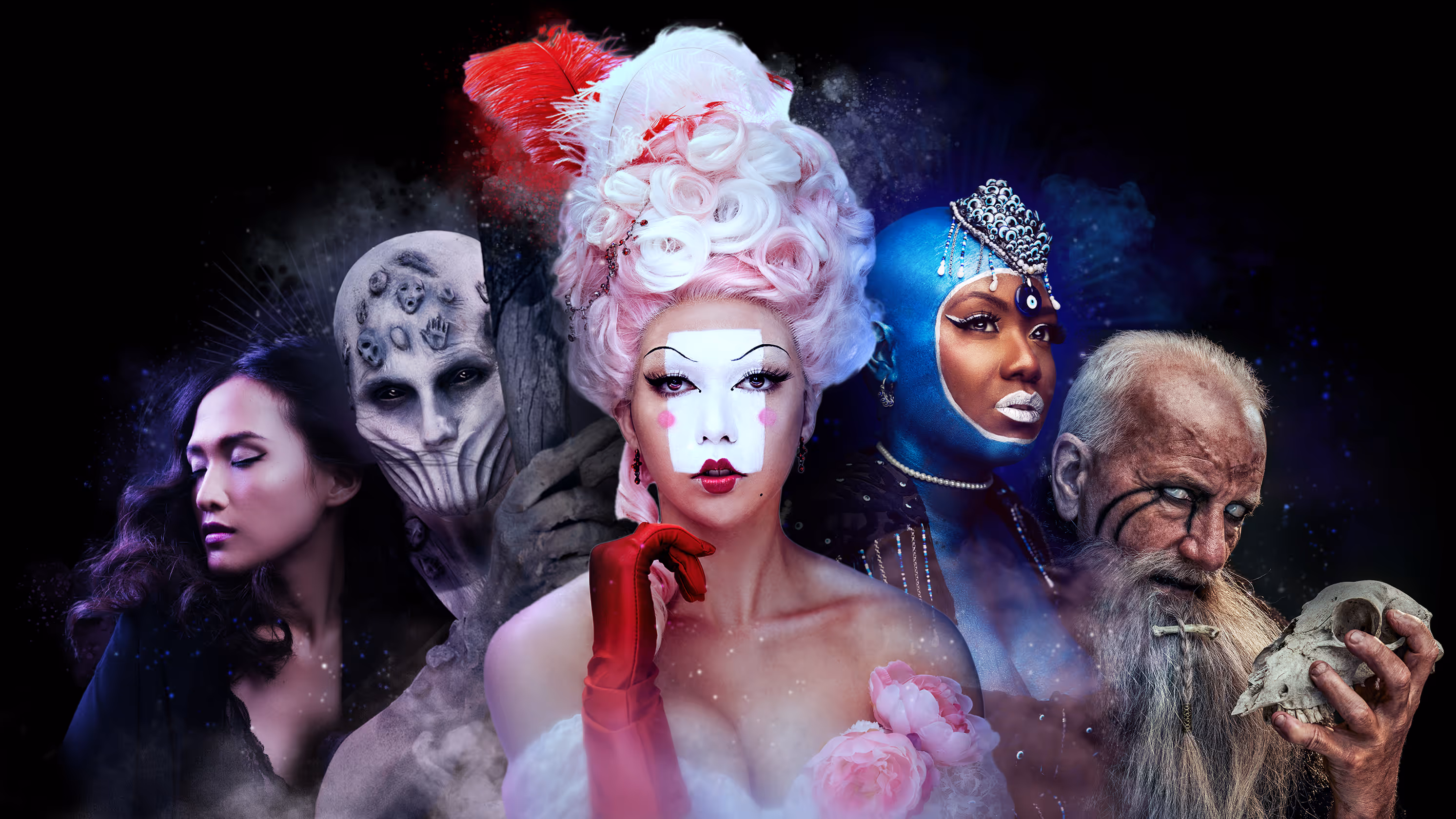 Australian Academy of Cinemagraphic Makeup portrait photographer