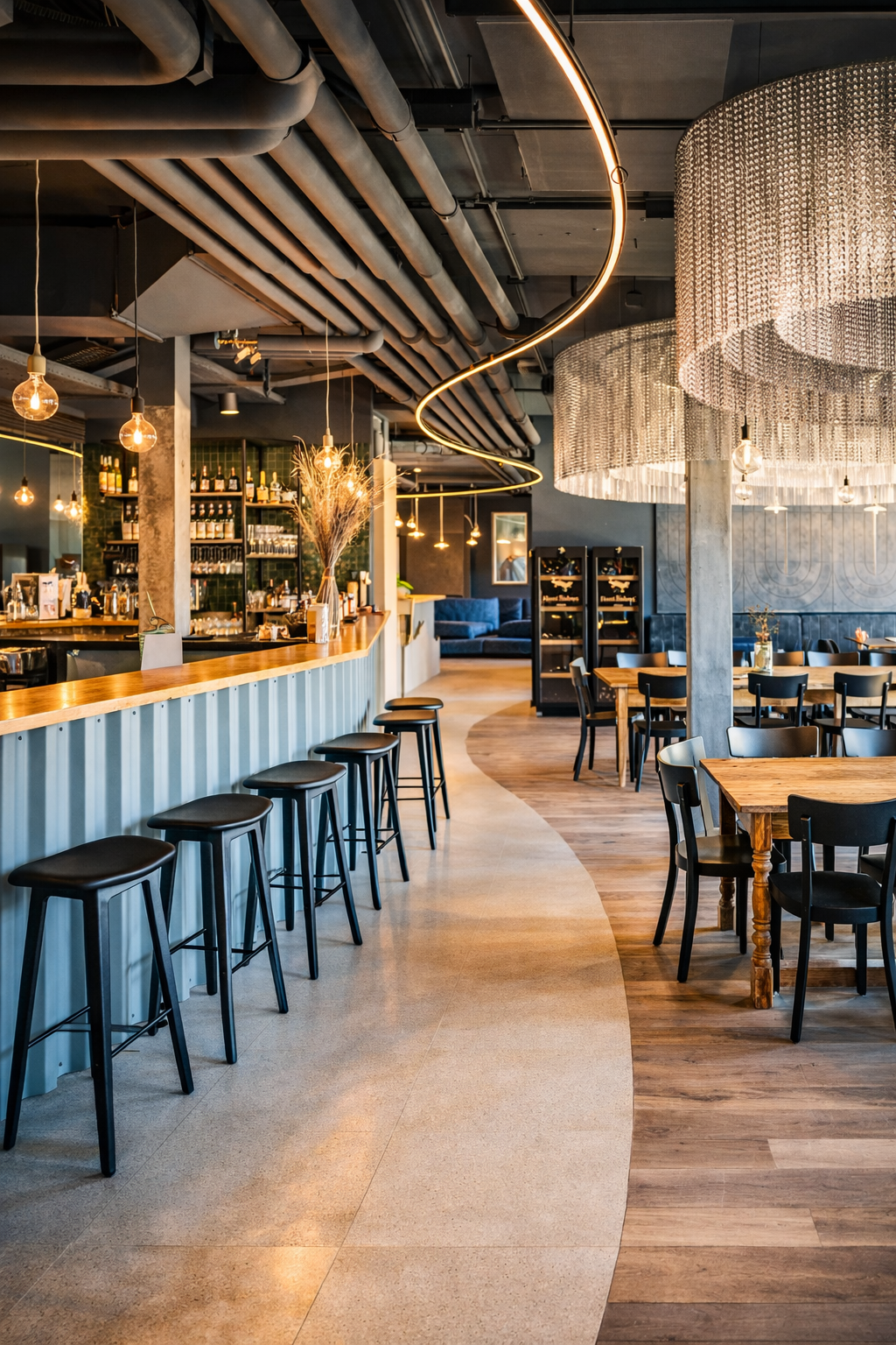 Als höchster Punkt des Veranstaltungsortes positioniert, bietet er ein Erlebnis „wie auf dem Dach der Welt“.