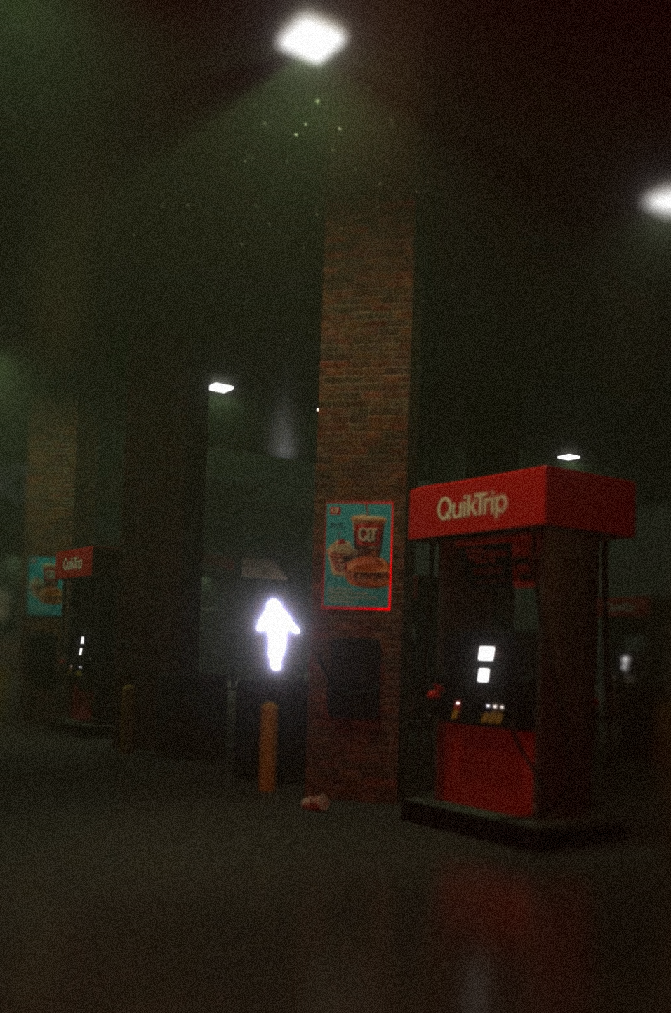 It's a ghost at QT