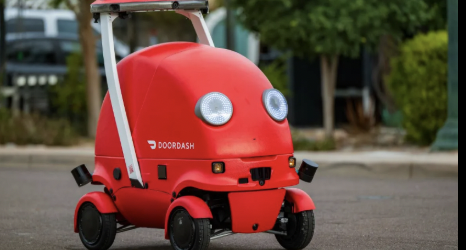 Dot: the new food delivery robot. 