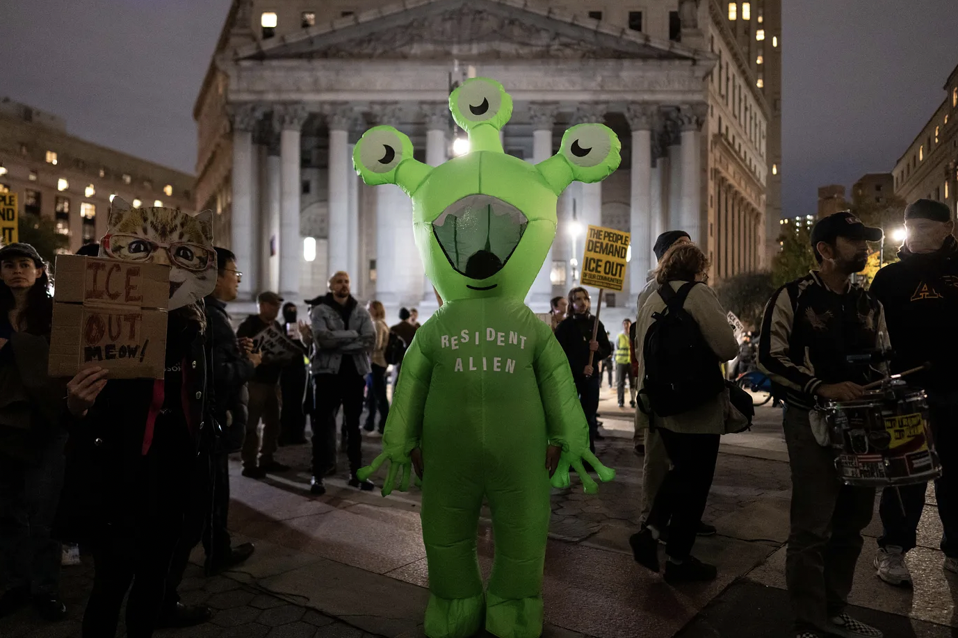 ICE losers, go home.