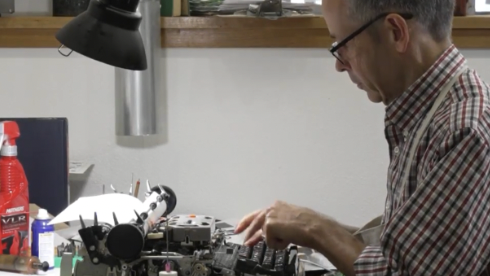 Repairing typewriters — and passing on a lost craft.