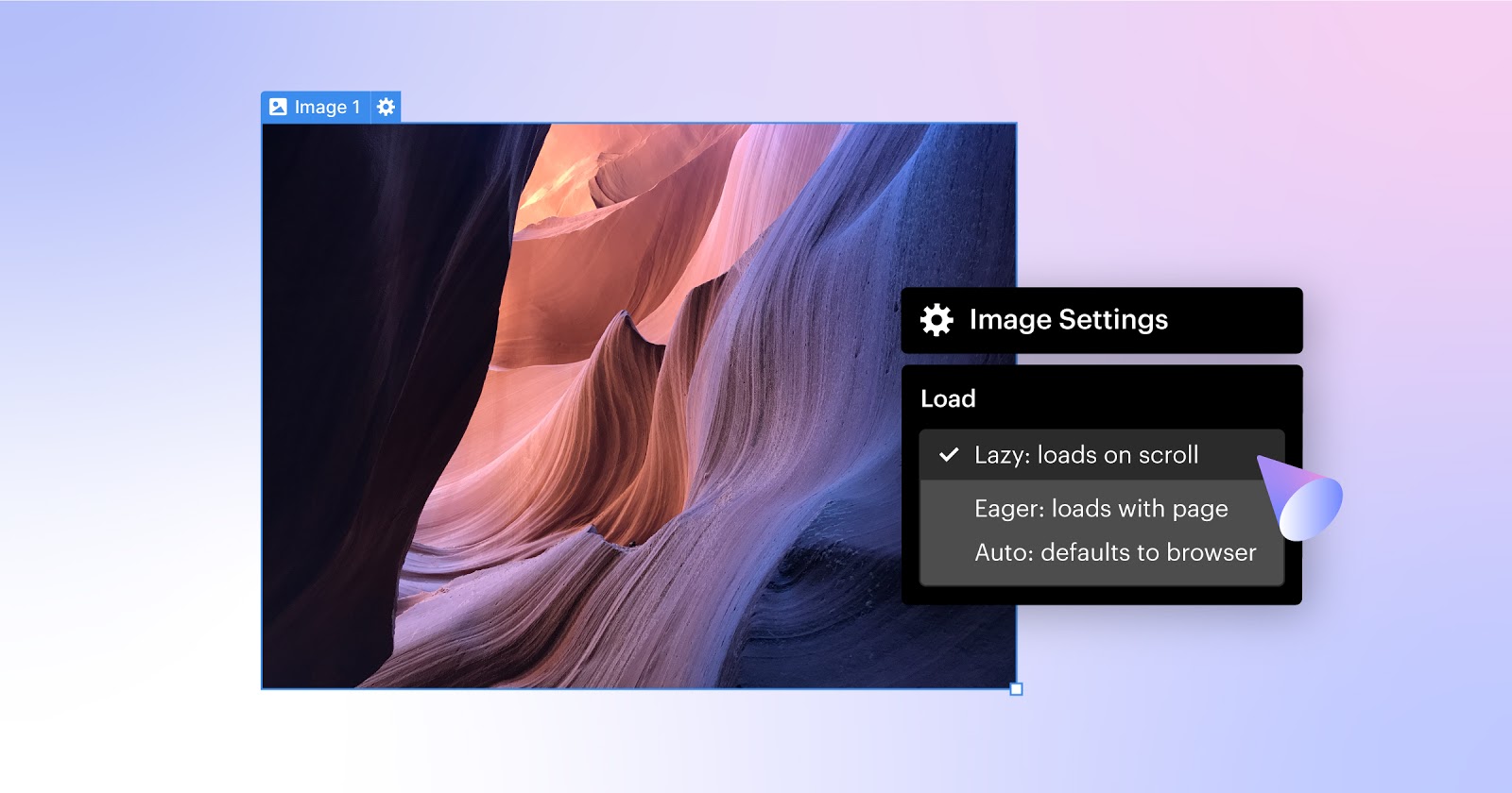 New images are now set to lazy load by default, with the option to override that on individual images.