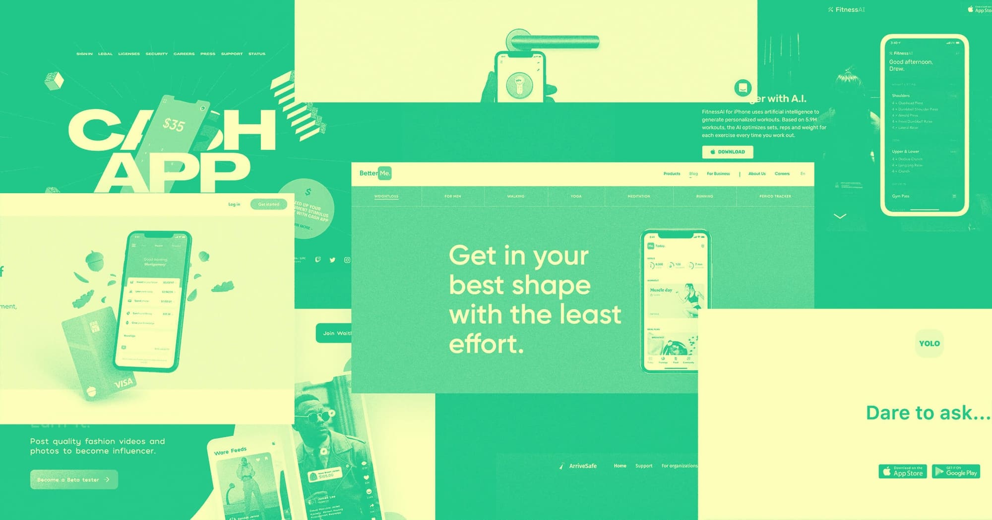11 one page website examples to inspire you | Webflow Blog