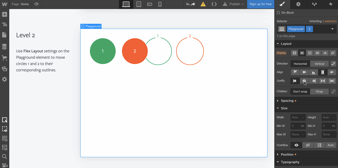 Centering elements with flexbox