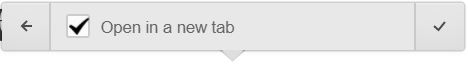 "Open in new tab" selected in text link settings in Webflow Editor.