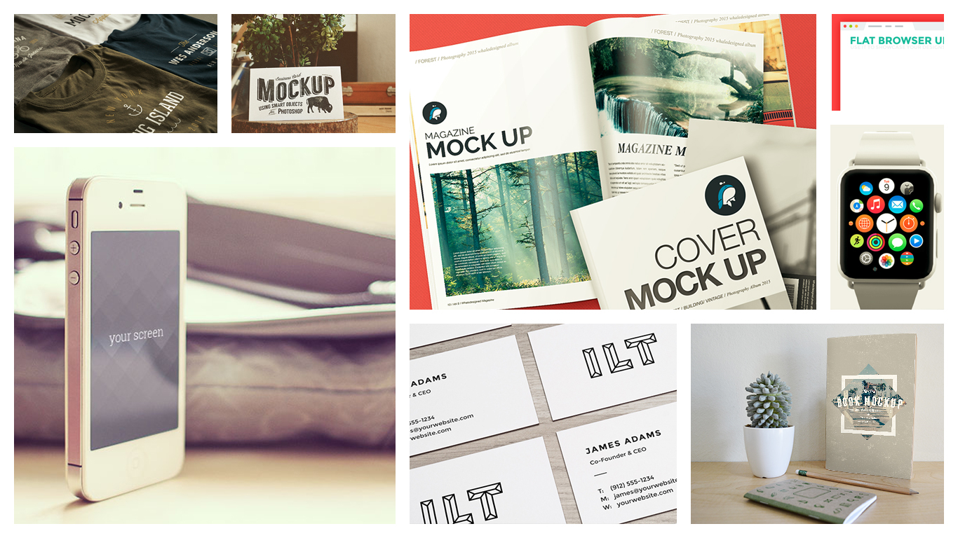 Use mockups to make a product easier to imagine