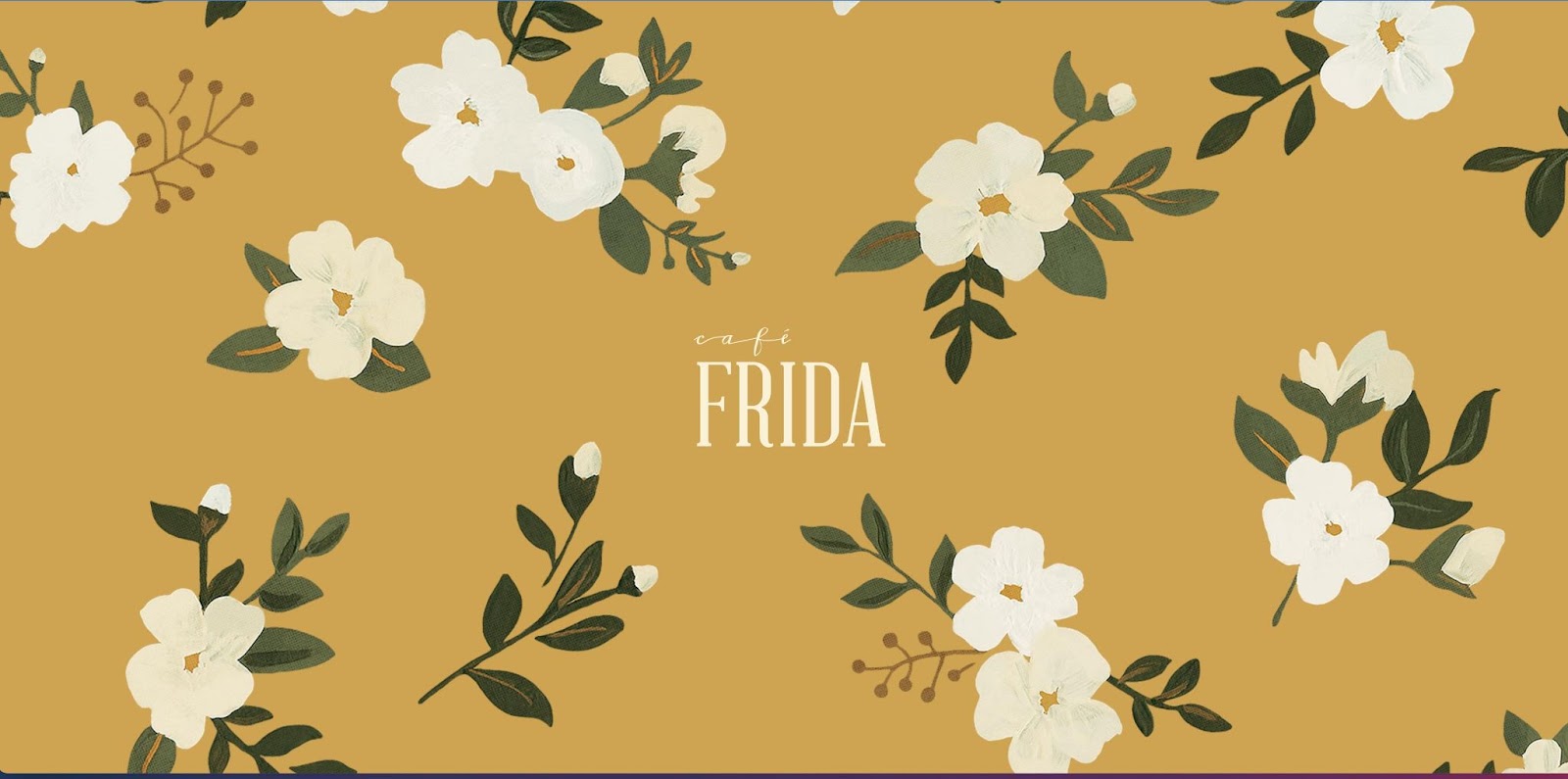 An image of the Cafe Frida website.