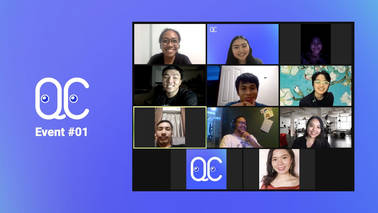 An image of the Quezon City Webflow Chapter event: "The Perks of Being a Webflower" 