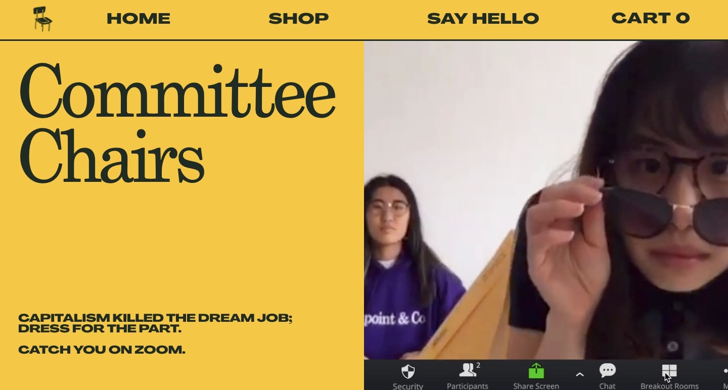 Committee Chairs homepage