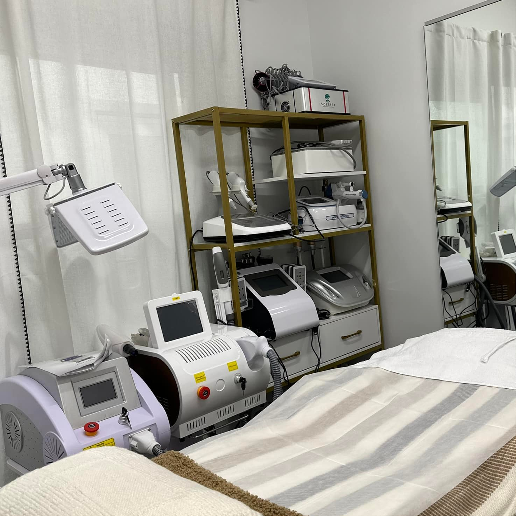 Healthcare professional holding a digital shield with a medical cross, representing secure, modern healthcare marketing services and digital solutions by Veewz.