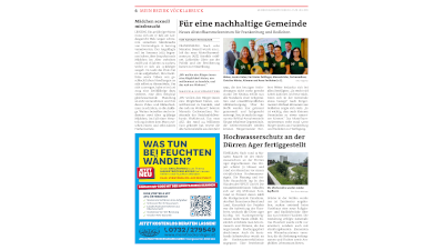 Hochwasserschutz an der Dürren Ager fertiggestellt