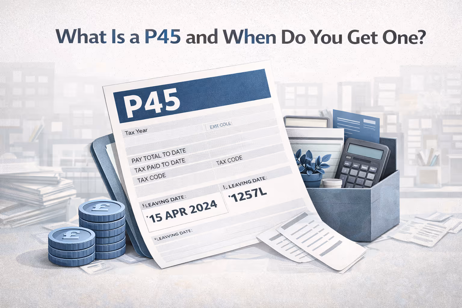 P45 Document Header