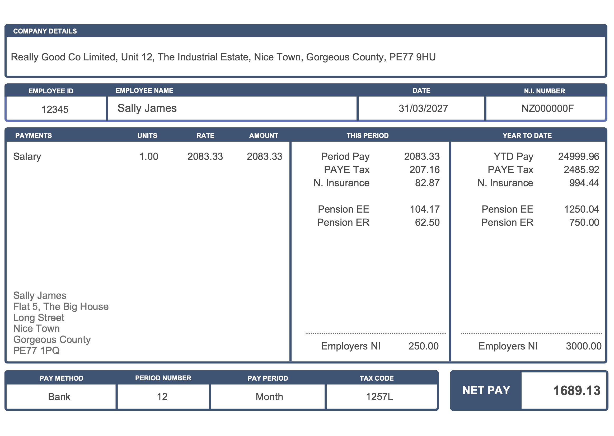 £25000 Salary After Tax UK