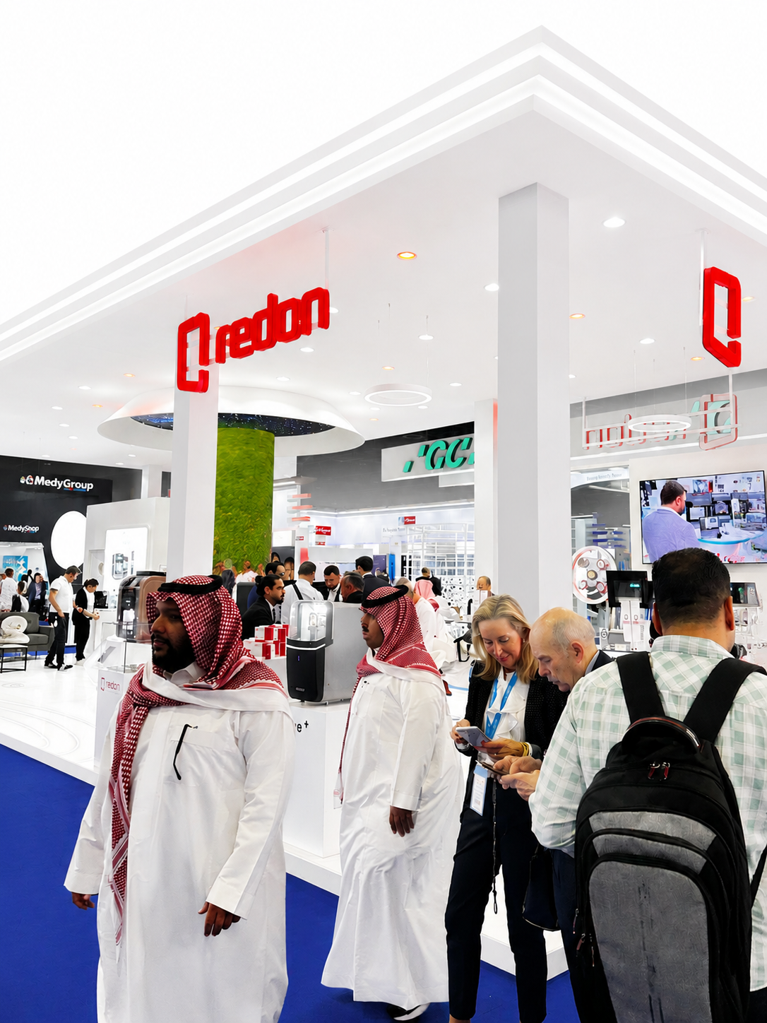 AEEDC Dubai fuarında Redon standı