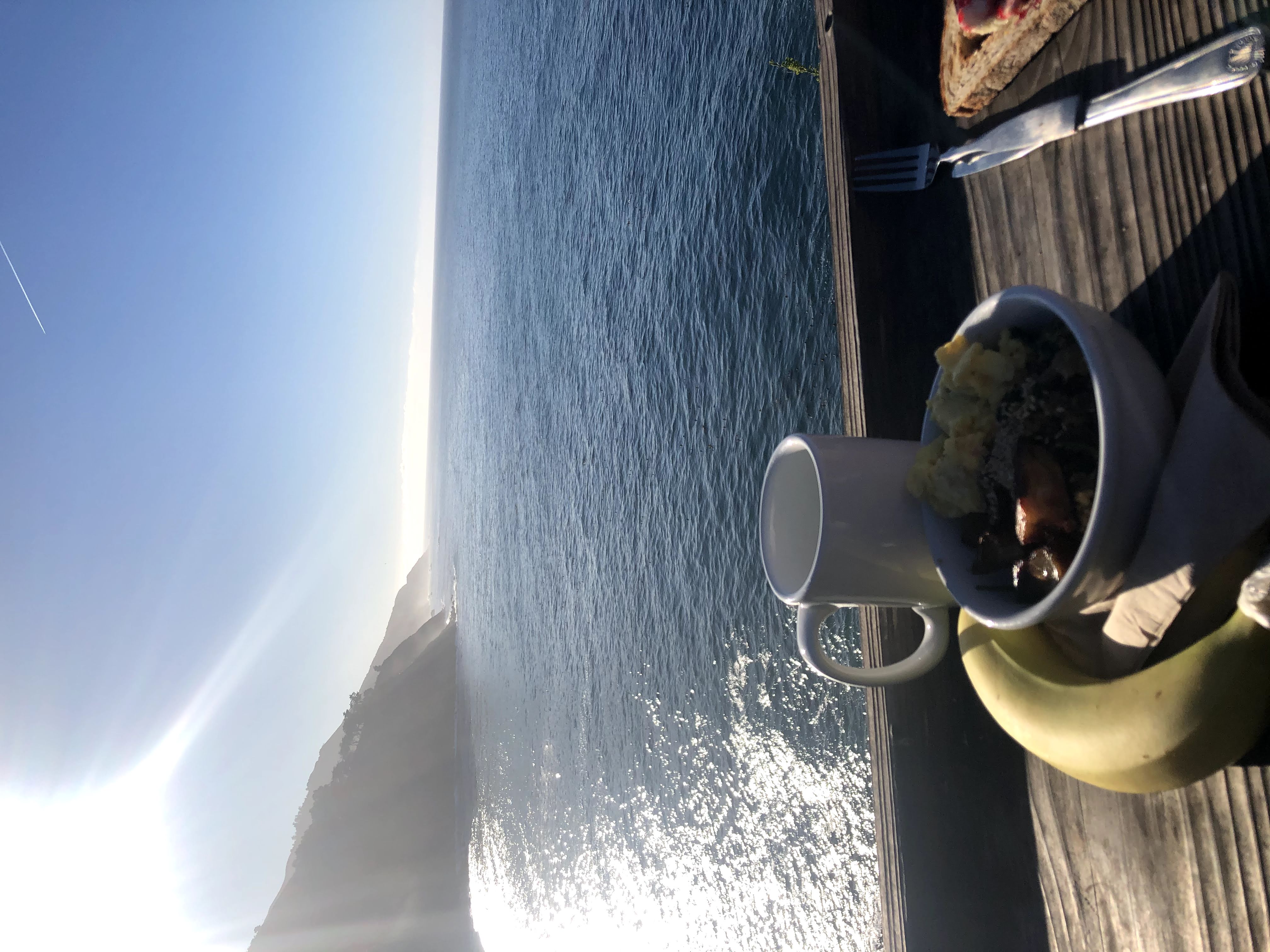 California coast, January 8, 2020