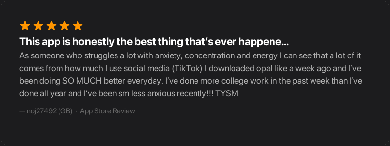 App Store review from noj27492