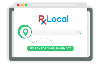 Claim step with location icon in the middle of the screen