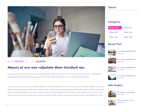 Ecommerce Shop Template