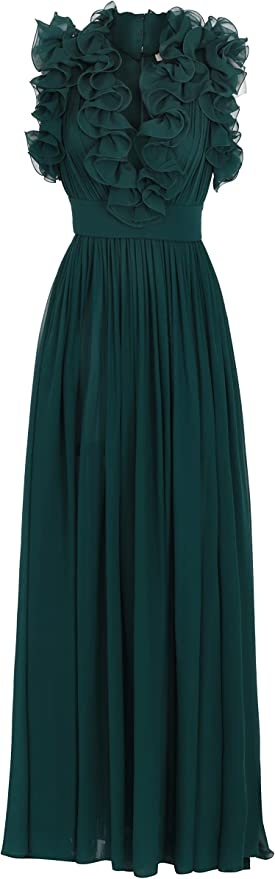 Elie Saab Silk Long Dress