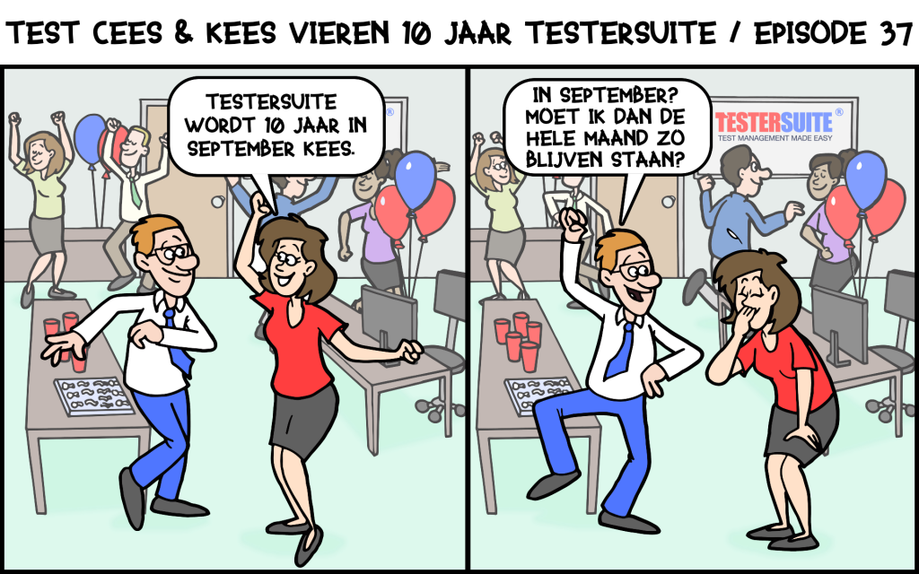Test Cees & Kees vieren 10 jaar Testersuite