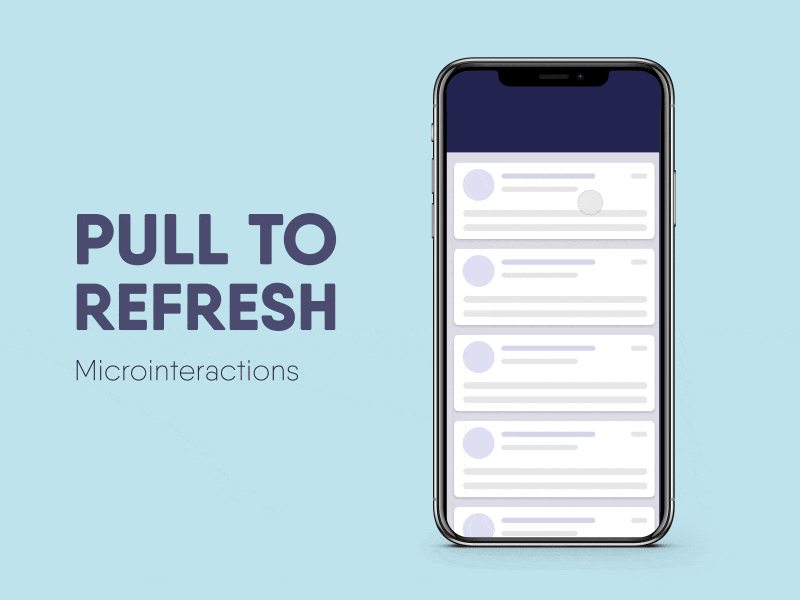 Email App Pull to Refresh Interaction by Paarth Desai on Dribbble