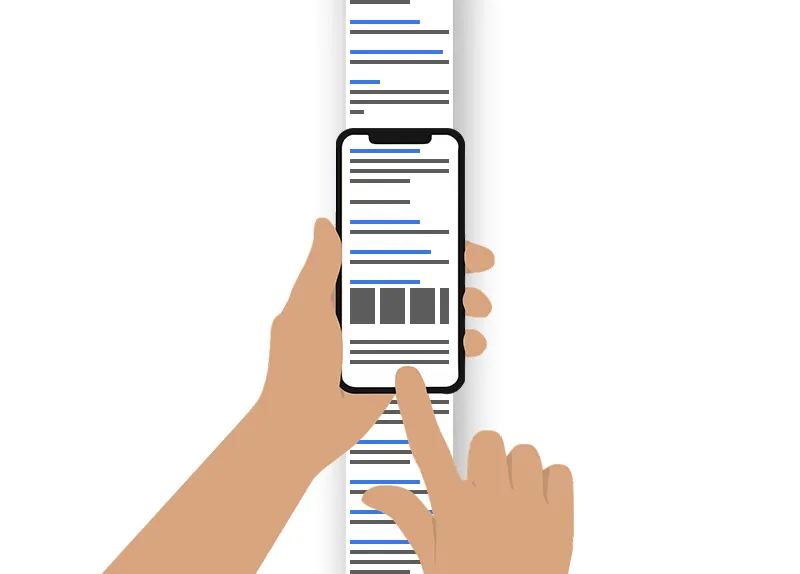 Websites With 'Infinite Scrolling' Pages, And How Google Crawls The  Unlimited | Eyerys