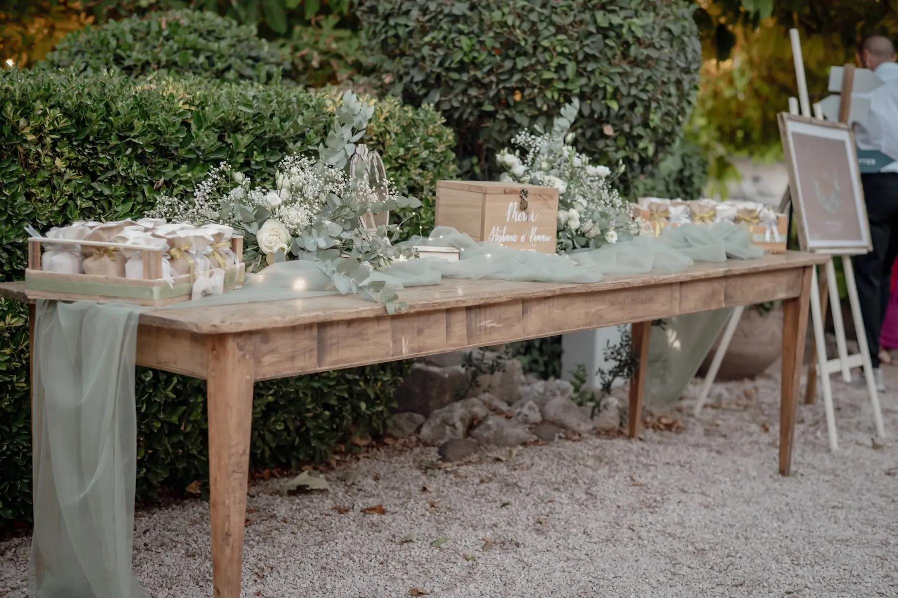 Table d'honneur pour mariage au Domaine Gao
