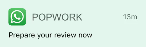 popwork alert