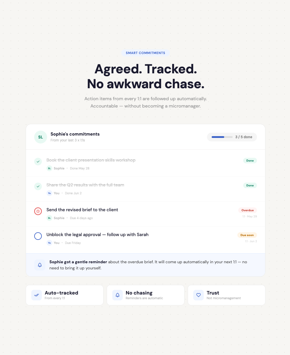 3. Des engagements intelligents qui bouclent la boucle