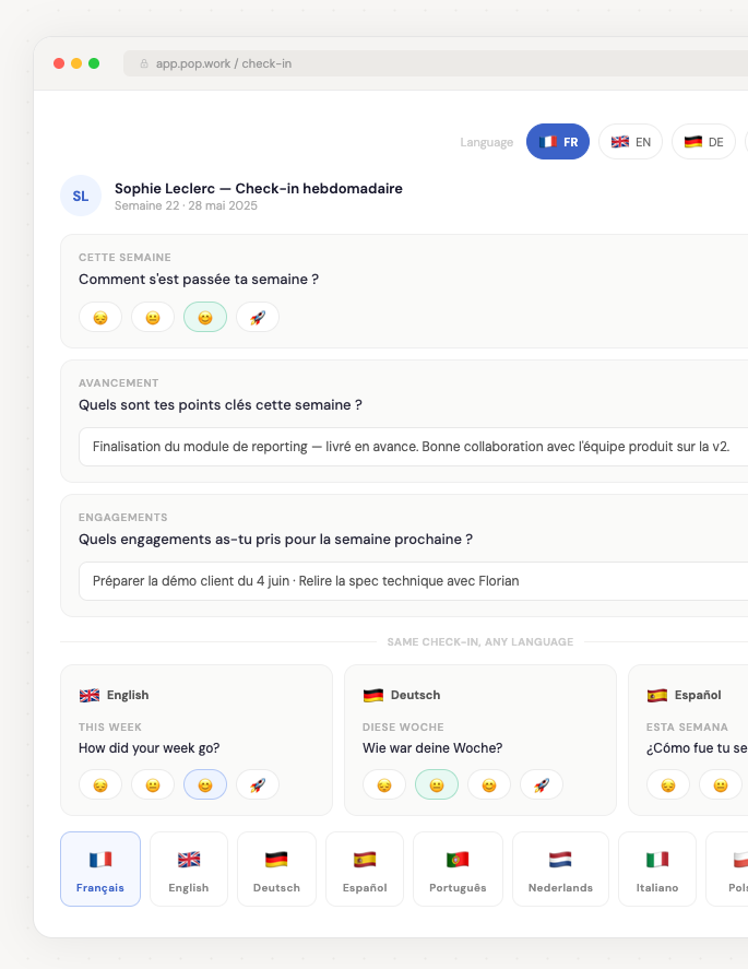 2. Multilingual - 5 languages