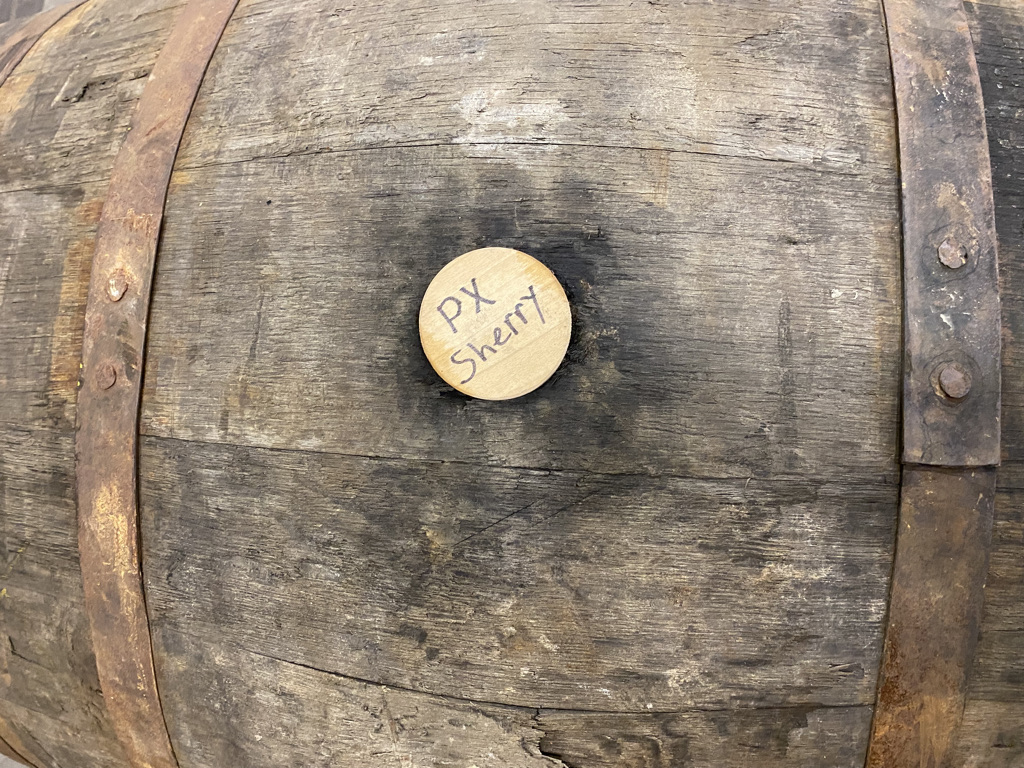 The final blend of Hell Diver 2026 set into cask