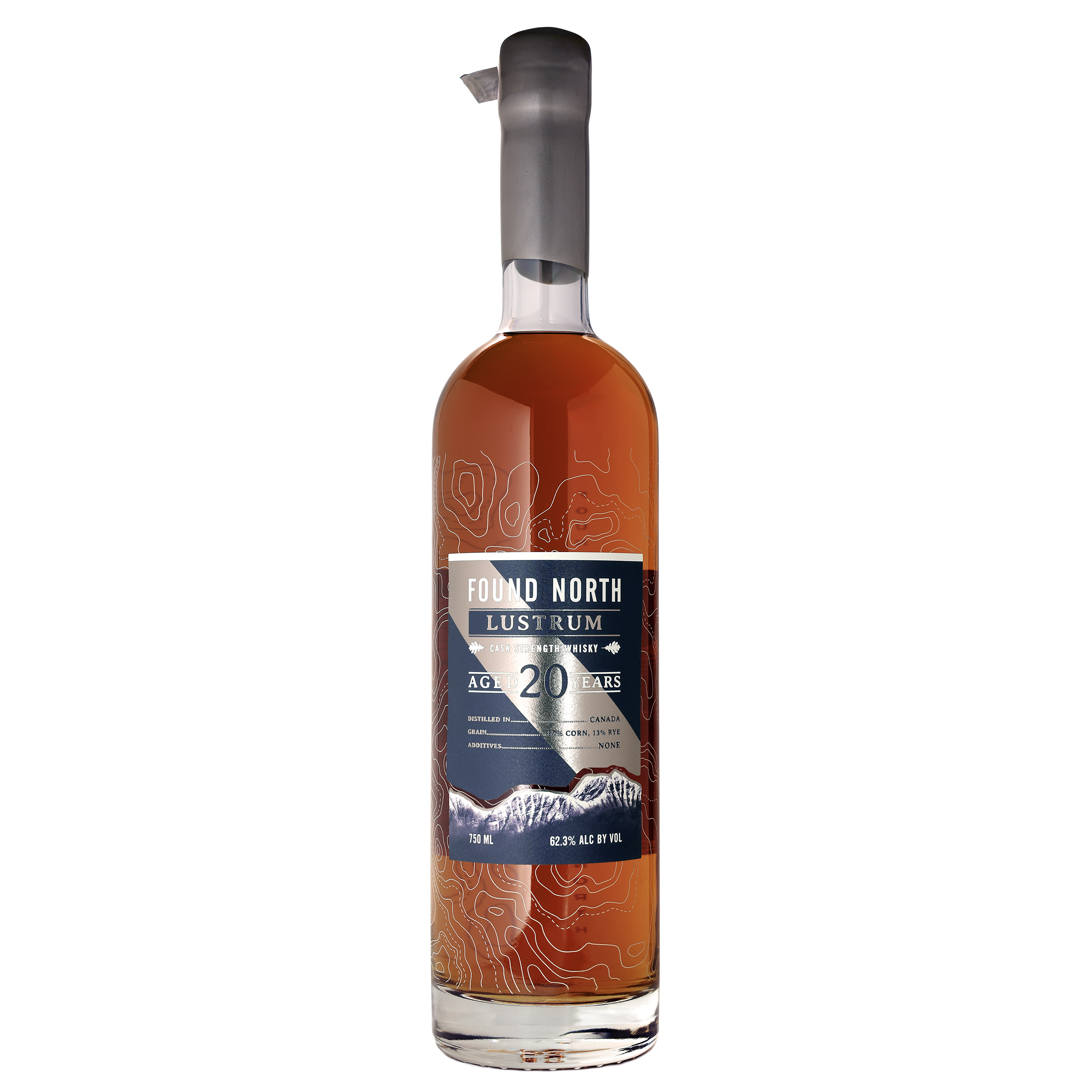 Thumbnail image of Found North Batch 001 Cask Strength Rye Whisky with transparent background