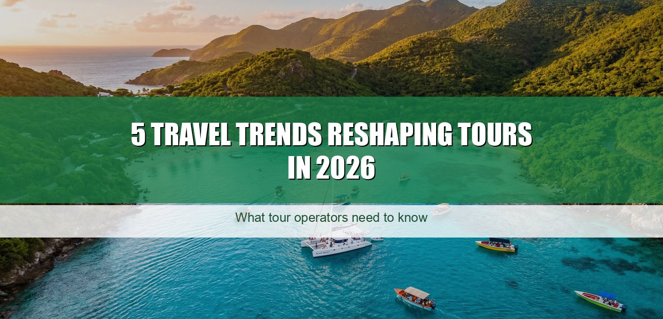5 Travel Trends Reshaping Tours in 2026