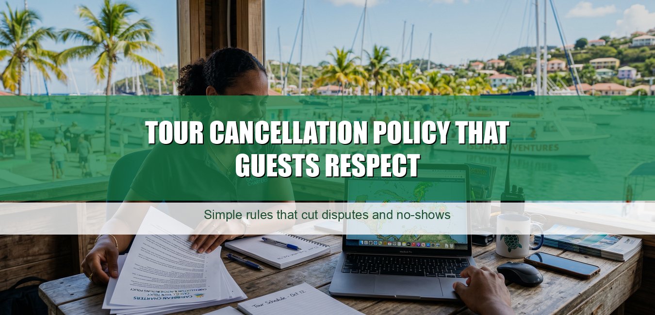 Tour Cancellation Policy That Guests Respect