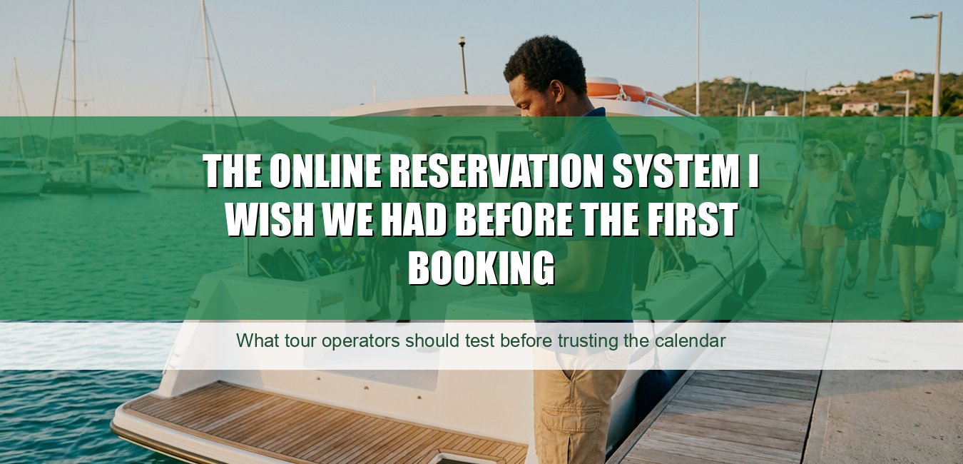 The Online Reservation System I Wish We Had Before the First Booking