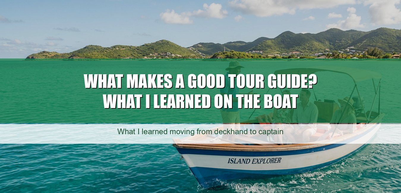 What Makes a Good Tour Guide? What I Learned on the Boat