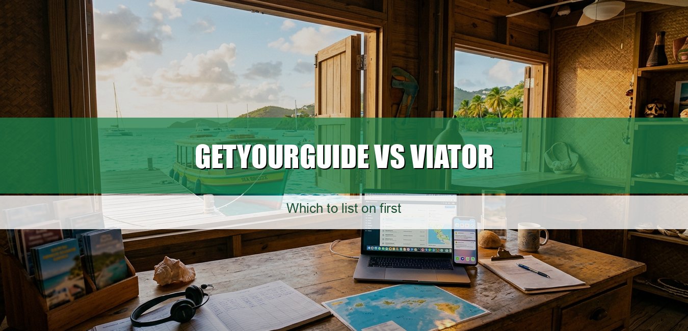 GetYourGuide vs Viator: which to list on first