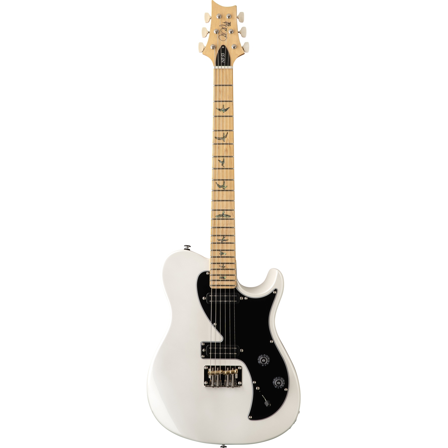 PRS SE NF53 MWP Pearl White