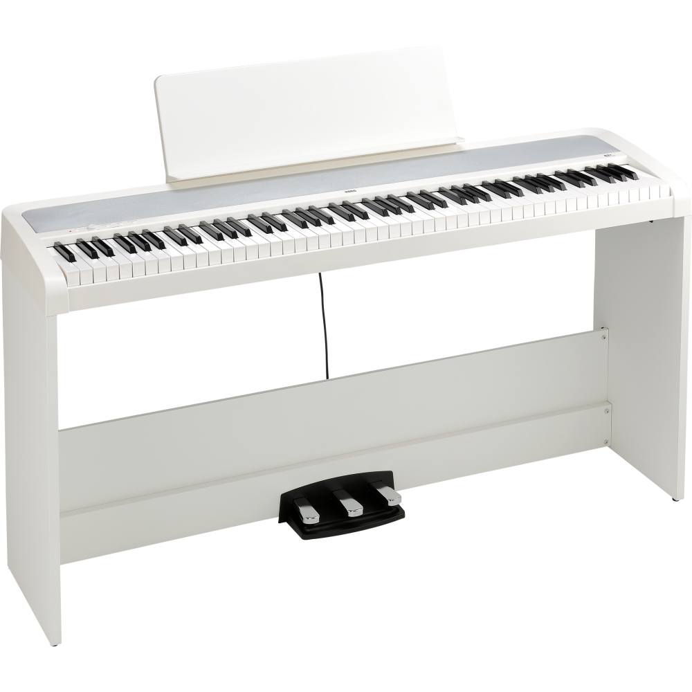 KORG B2+SP-WH Digital piano with stand, White