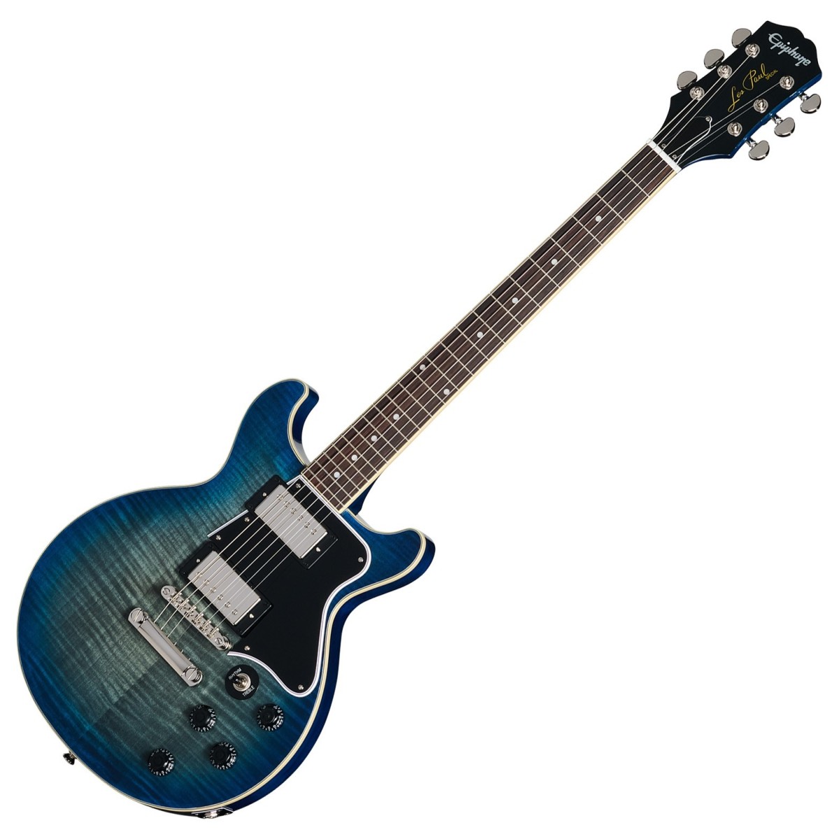 Epiphone Les Paul Special Double Cut Figured Ocean Water