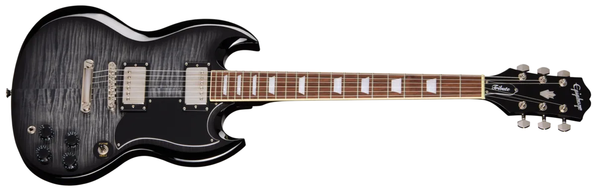 Epiphone Les Paul Tribute Plus Ebony Burst
