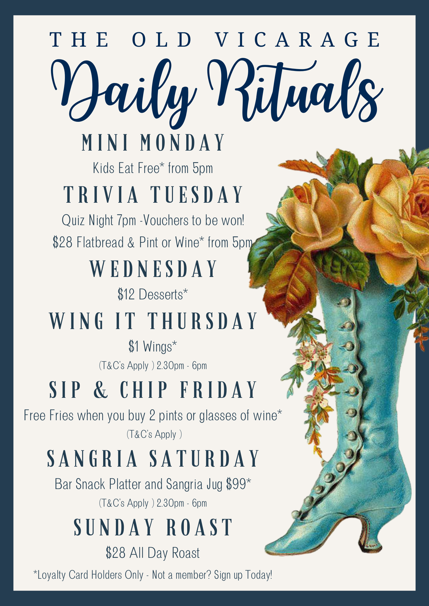 The Old Vicarage Daily Rituals