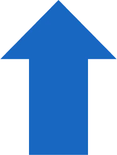 上向きの矢印