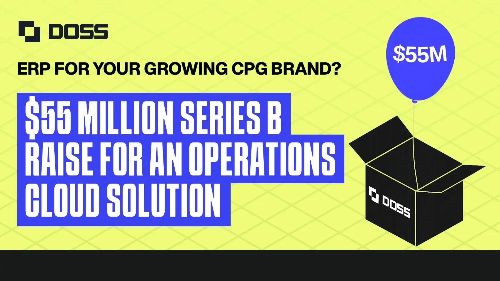 Does Your Growing CPG Brand Need an ERP? The $55 Million Bet on the Operations Cloud as a Solution